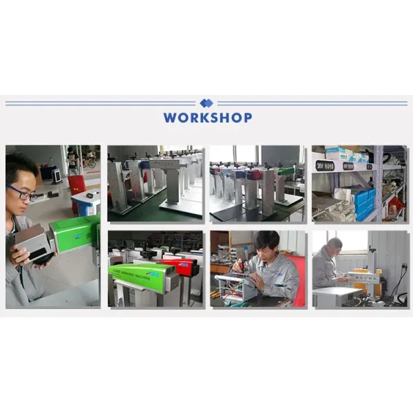 Fully Enclosed 30W Fiber Laser Marking Machine With Focus Finder Motorized Z Axis