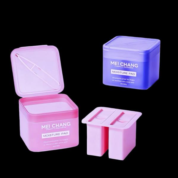 New 280ml Flip-top Double-compartment Cream Bottle Packaging Material With Clips