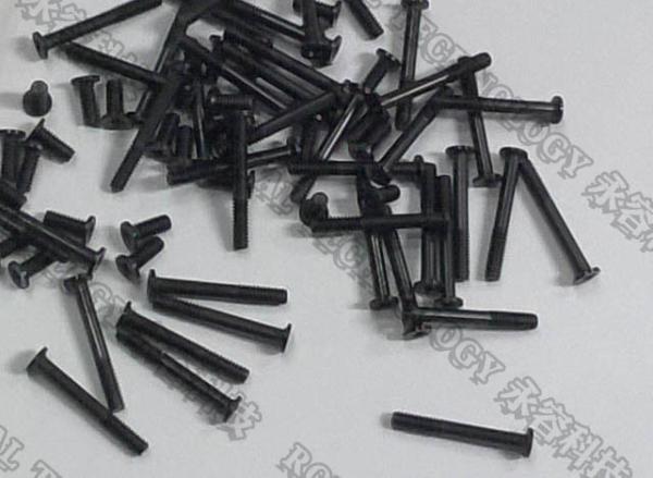 Equipamento de aço inoxidável do revestimento do negro como o azeviche dos parafusos, MF que engasga a máquina do depósito do filme fino, revestimento da grafite PVD