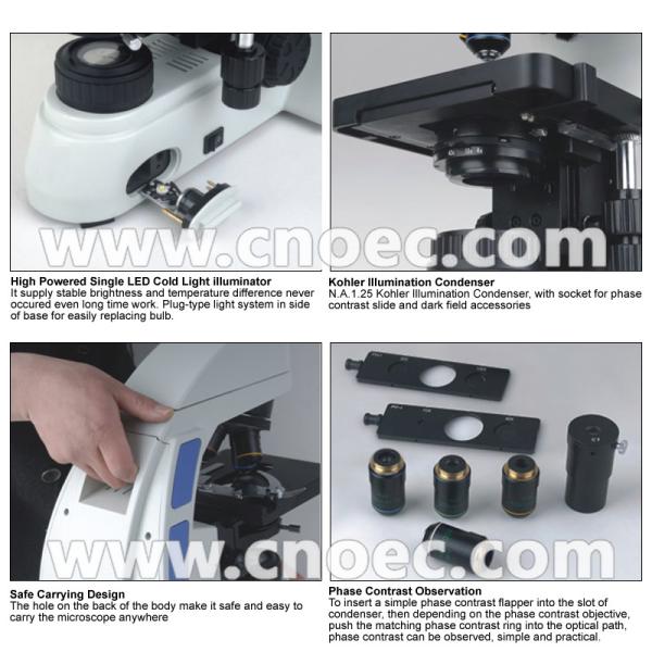 Infinity Plan LED Fluorescence Microscope 100X - 1000X A16.0907-BL