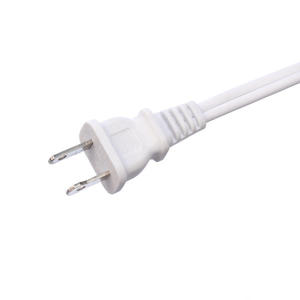 125V Copper Conductor Power Cord Nema 1-15p to Nema 5-15r Extension for Home Appliance and Computer Needs