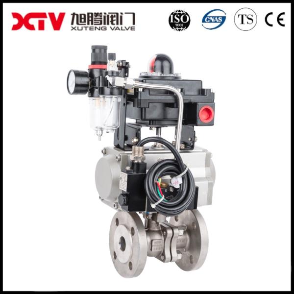 Stainless Steel High Platform Flanged Floating Ball Valve 300LB for Shipping Cost