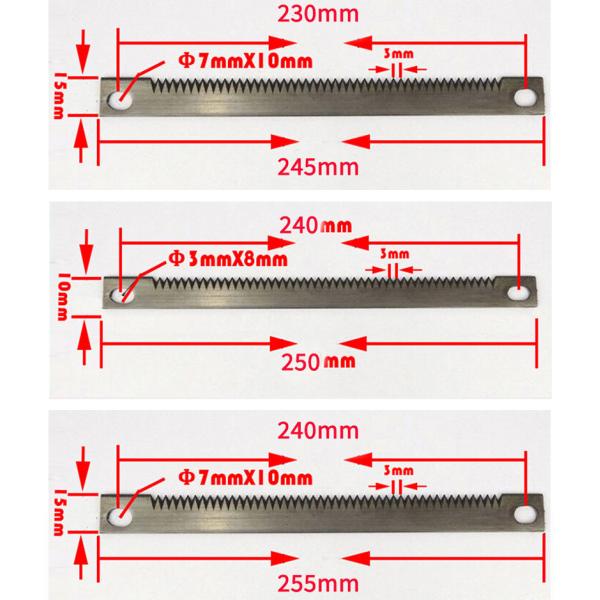 SKD-11 Packing Machine Blade 500mm HRC52-62 For Various Packaging Materials