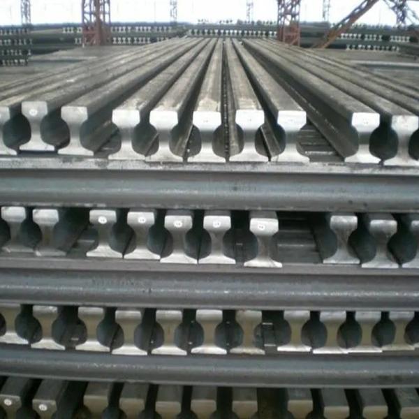 6-12M Length Light Steel Rail For Mine Wagon Rail Track Construction