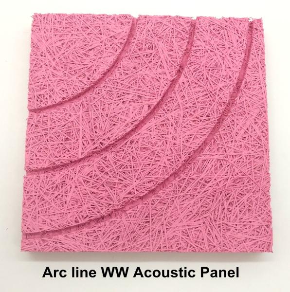 Ceiling Baffles Black Wood Wool Cement Acoustic Panels Soundproofing Isolation Board