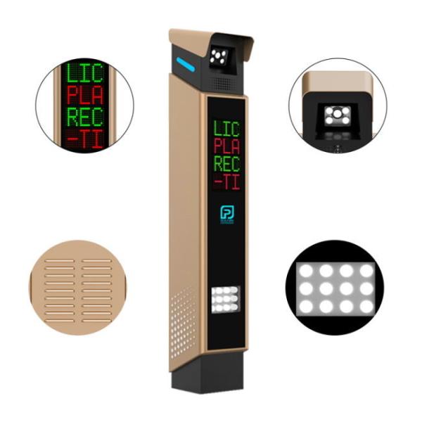 Precision License Plate Recognition: All-in-One 4MP LPR Camera & Controller System for Automated Parking