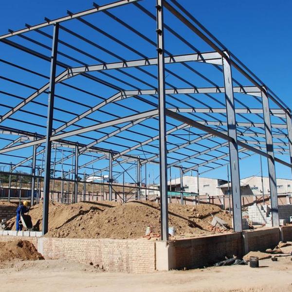 Estrutura de aço leve ASTM A36 laminada a quente Construção de aço estrutural de metal de alta resistência