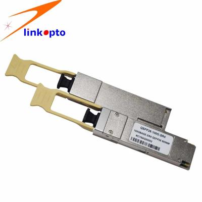 Dissipação de baixa potência do transceptor de PSM4 1310nm 500m MPO 100G QSFP28