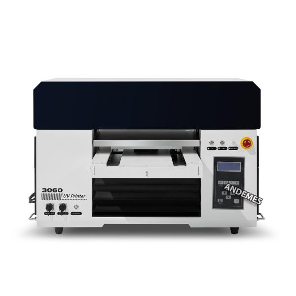 CMYKV Etiqueta de cor A3 Impressoras UV para papel revestido com película Máquina de impressão digital XP600