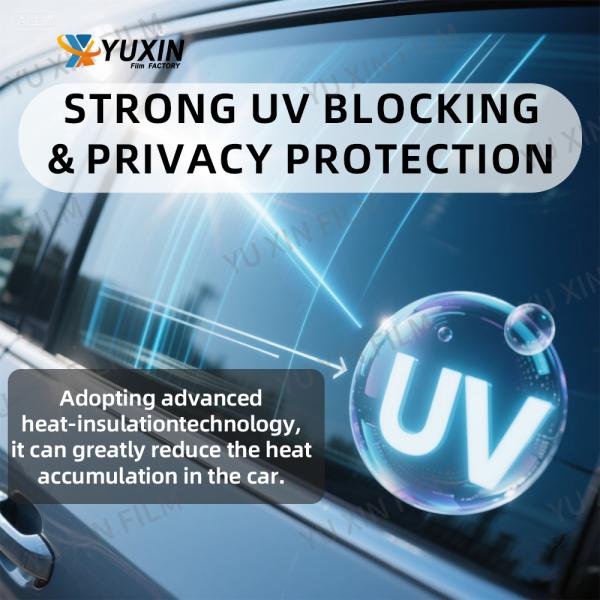 3 PLY Metal Color Changing Film Purple 100% UVR Windshield Chameleon Tint Car Window Film