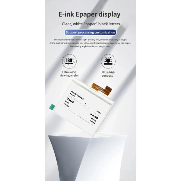 4.2 дюймовый E чернила Epaper дисплейный модуль статический экран электронная бумага ODM