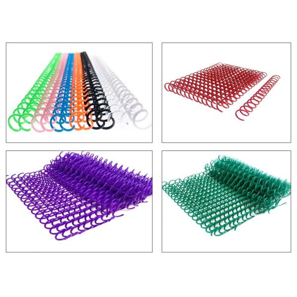 Катушка PVC/ЛЮБИМЦА 50mm спиральная пластиковая используемая для всех видов вязки книги