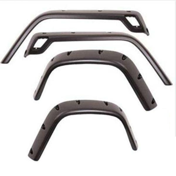 Estilo do bolso dos alargamentos do para-choque do jipe TJ4PCS 97-06 Off Road para as rodas de proteção
