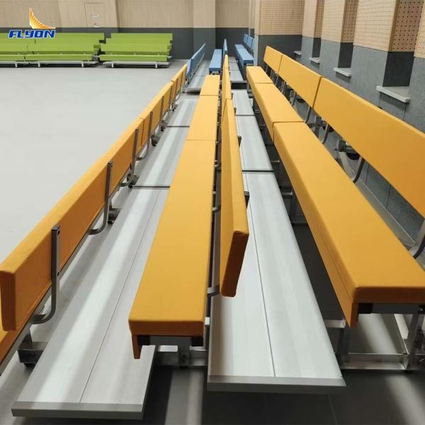 Système de sièges en aluminium, Nouveau stade, Sièges souples, Structure en acier, Gradins métalliques