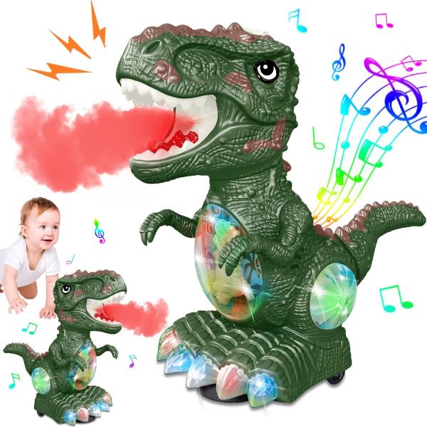 Model Decoration Dinosaur Toys Mist Spray Electric Dino Baby Toys for Kids Items