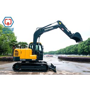 HX80G 8 Ton Compact Crawler Excavator For Precision Power