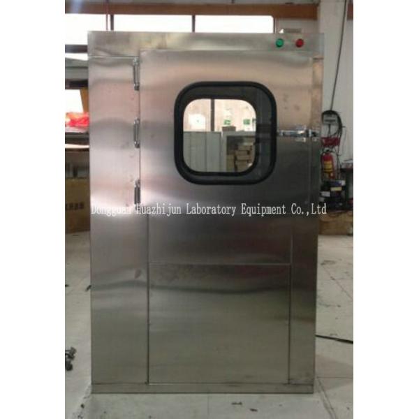 Surable Metal Air Shower Pass Box Buzzers Intercoms Available For Cleanroom