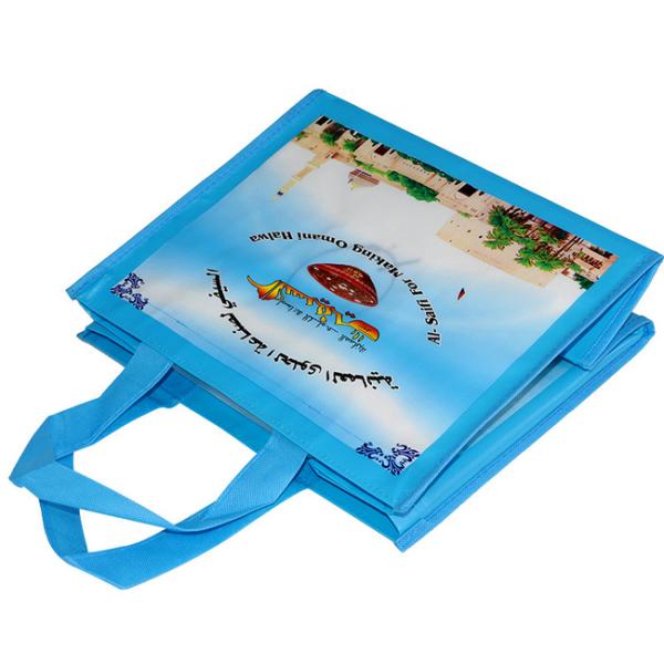 Eco Friendly Laminated Non Woven Reusable Bags For Department Store Shopping