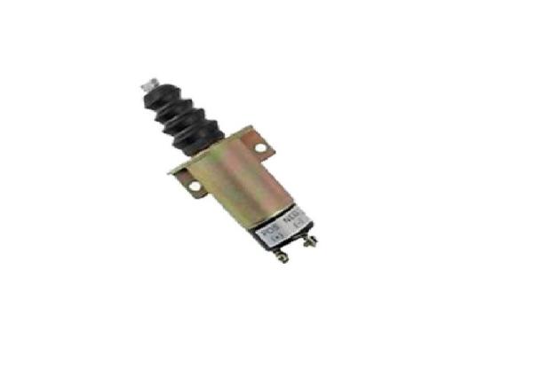 Woodward Diesel Engine Stop Solenoid 12V 1502 12C7U1B2S1 With 2 Terminals