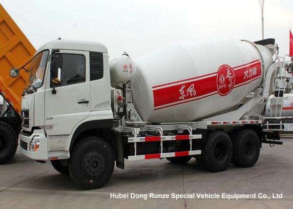 DFAC Concrete Mixer Truck 10 Wheels 12 CBM  6x4 Euro 4 / 5