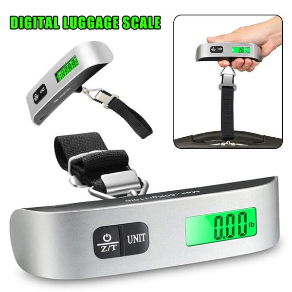 Power Source Battery Portable 50KG Digital Travel Handheld Luggage Scales Battery Operated Suitcase Bag Weighing Scales