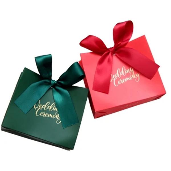 Valentine's Day Luxury Gift Pack Wedding Favor Boxes Packaging Magnetic Box With Ribbon