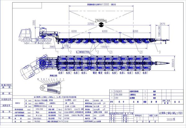 24 Axles Hydraulic Steering Hydraulic Axle Automatic Steering Modular Trailer Nicholas Series