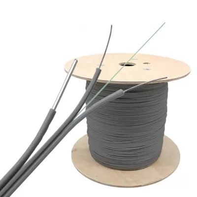 Lightweight Construction FTTH Fiber Optic Drop Cable 1 2 4 Core GJYXFCH G657A1