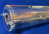 Tubo de vidrio de silicona fundida de la capa doble para la investigación del laboratorio