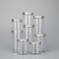 Conveniente almacenaje de miel Jarrones de plástico anchos con tapas y tapa de botella PET de aluminio