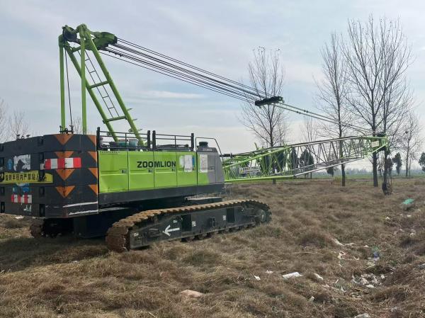 ZOOMLION ZCC850V Le meilleur choix pour les entrepreneurs qui ont besoin d'une grue de levage à rampe de 85 tonnes pour la construction