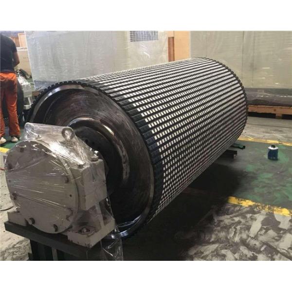 Rubber Coated 6308 LYC Bend Pulley Carbon Steel Double Sealed Bearing