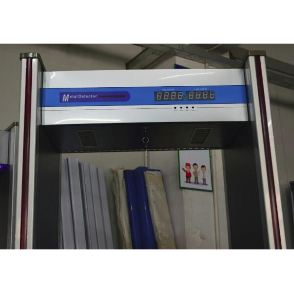 Сигнал тревоги высоких противоинтерференционных металлоискателей службы безопасности аэропорта способности аудио