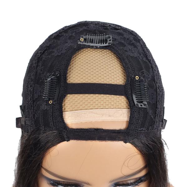 150 Density P4/30 Glueless Machine Made U Part Brazilian Hair Wig for Black Women