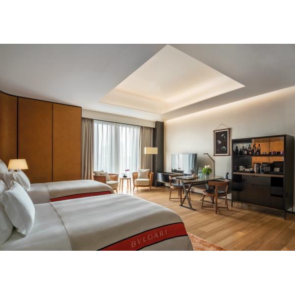 BALGARI Themed Five Star Hotel Bedroom Suites Furniture Sets Extravegant Vibe For Wealth