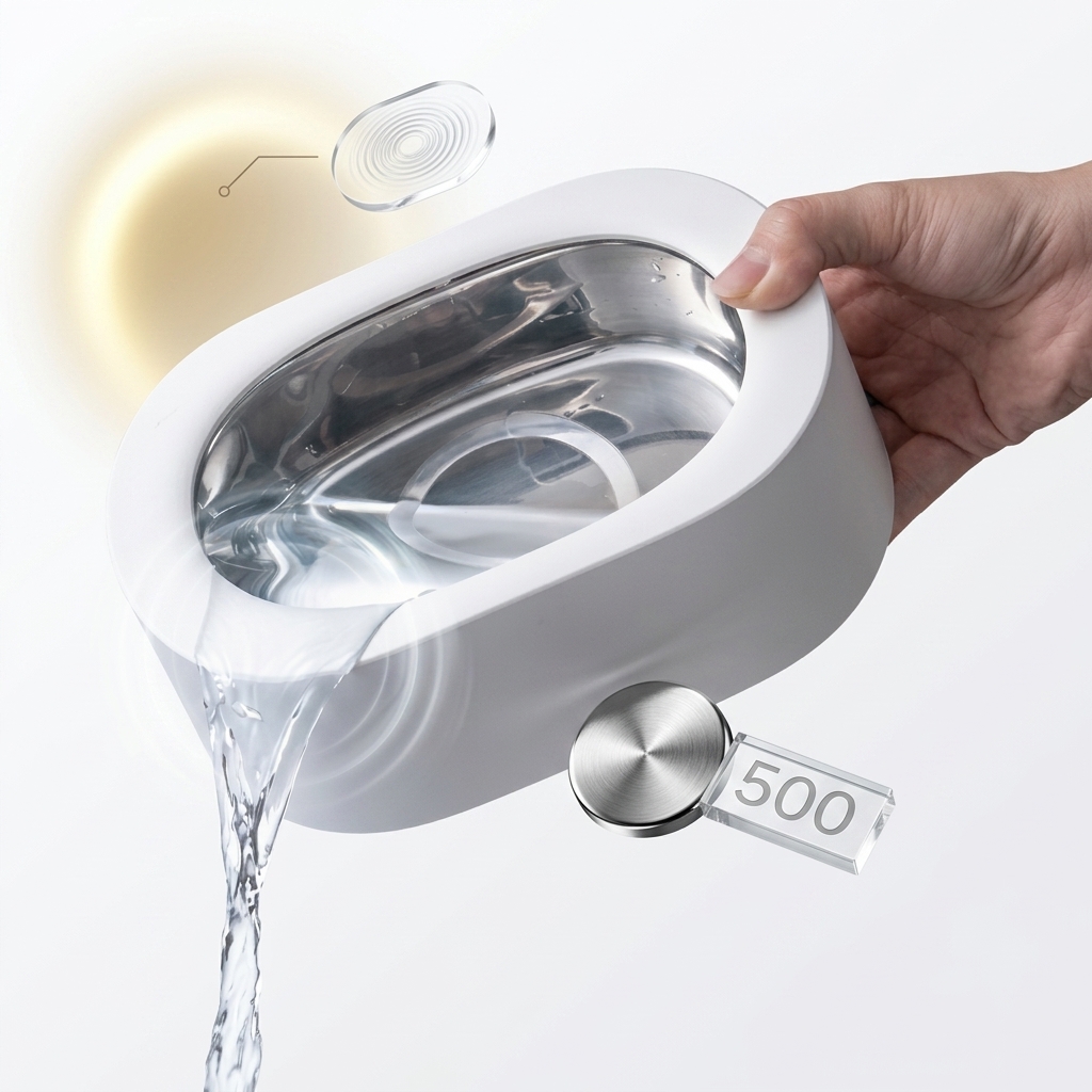 Mini Ultrasonic Tooth Cleaner GT-J1 Rechargeable Portable Dental Scaler Stainless Steel Tips for Teeth Tartar Plaque