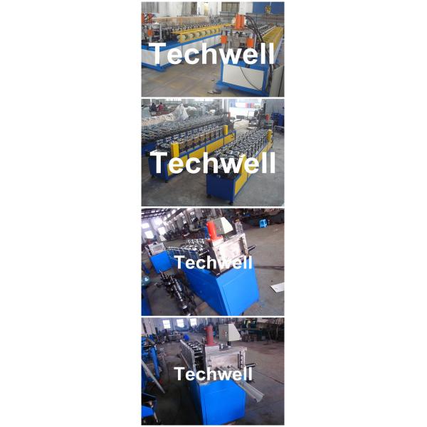 Rolo de aço claro do parafuso prisioneiro do fardo C que forma a máquina para o parafuso prisioneiro de aço, sarrafo do teto do telhado