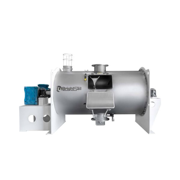BSPS Plough share Mixer Horizontal Dry Powder Mixing Machine for fertilizer plough mixer