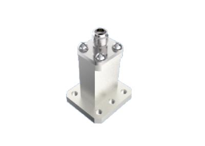 WR 51 Waveguide to 2.92mm K Type Adapter Ku/K Band 15GHz~22GHz End Launch Aerospace RF Connectors with Low Insertion Loss