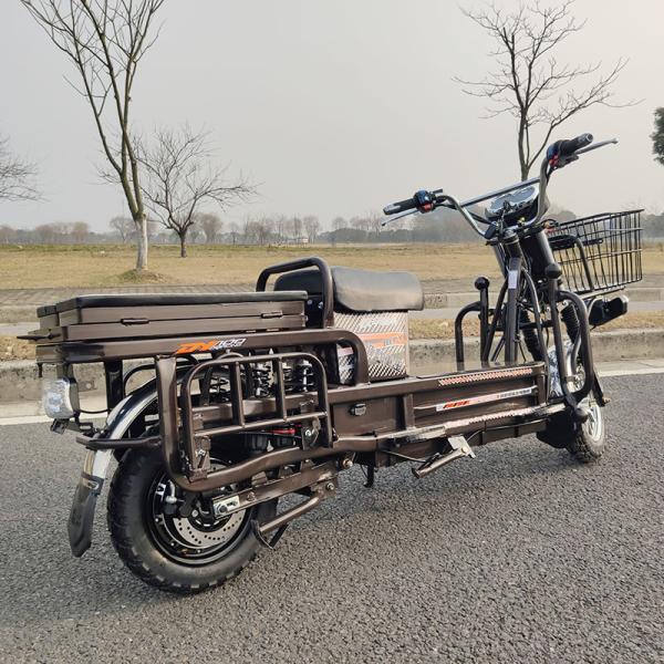 70km/H High Speed Electric Cargo Motorcycle 1500W 2000W 3000W