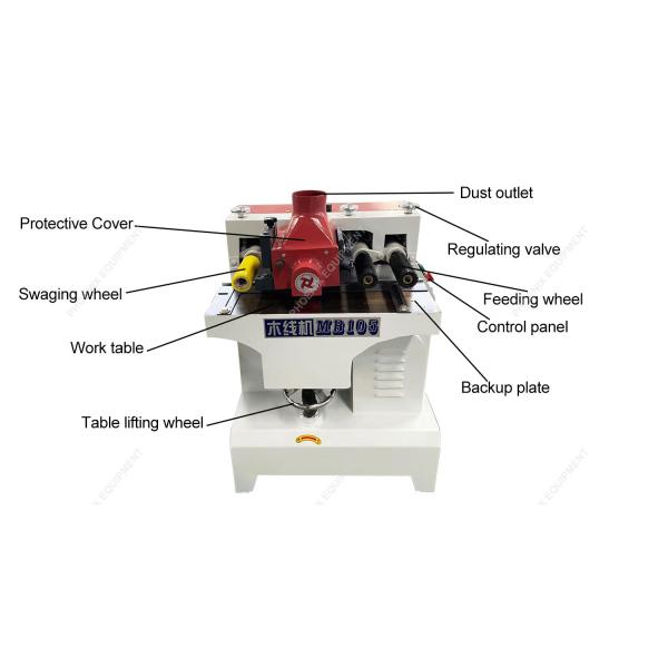 Wooden Door Photo Frame Wire Processing Equipment MB105 Automatic Feeding Line Machine