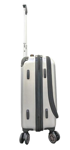 ABS Cabin Travel Suitcase Front Opening Cabin Luggage With TSA Locks