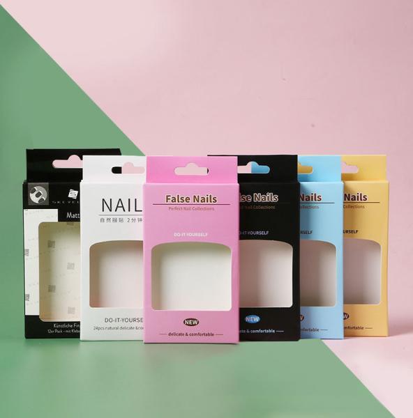 OEM Logotipo personalizado produto de esmalte de unhas gel Caixa Cosmética Embalagem de Perfumes
