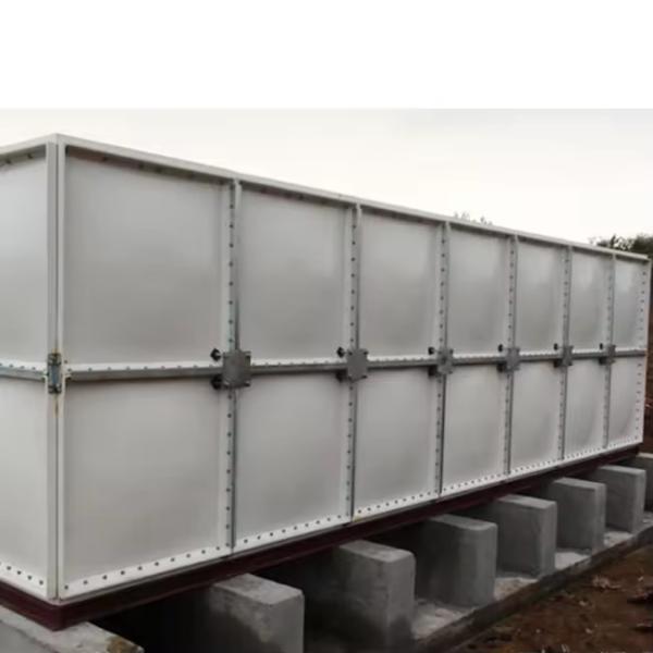 100000 Liter Sectional GRP / FRP / SMC Water Storage Tank Fiberglass Panel Tank