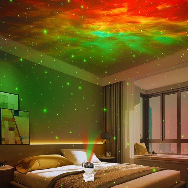 ROHS Durable Space Star Projector 360 Degree Adjusted USB Plug In
