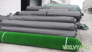 Fake Garden Synthetic Turf / Eco Friendly 20mm Artificial Grass Field