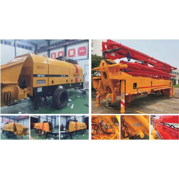 Использованный 42 метрам привел машину Sany конкретного насоса Putzmeister тележки небольшую