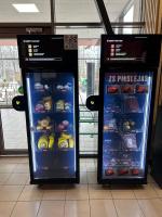 Kit de conversión de máquina expendedora con IA para refrigeradores estándar con lector de tarjetas