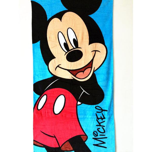 70*140cm 300g cotton Children Cartoon Mickey Bath Towel Beach Towel Swimming Towel