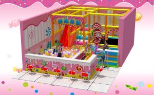 Candy Themed Indoor Playground Safe And Fun Equipment For Physical And Cognitive